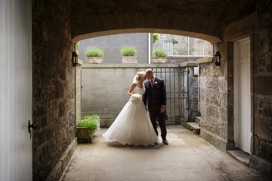 Dundas Castle Wedding Venue Scotland Blue Sky Photography