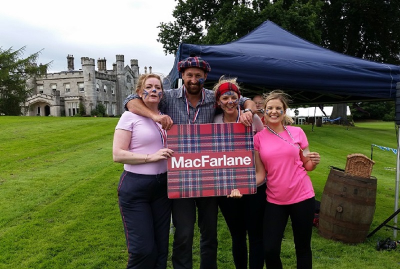 Dundas Castle Team Highland Games