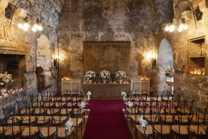 Scottish Castle Wedding Venue Ceremony