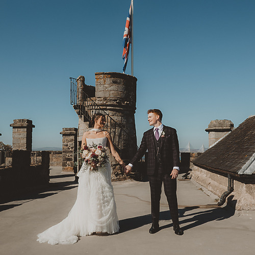 real wedding dundas castle